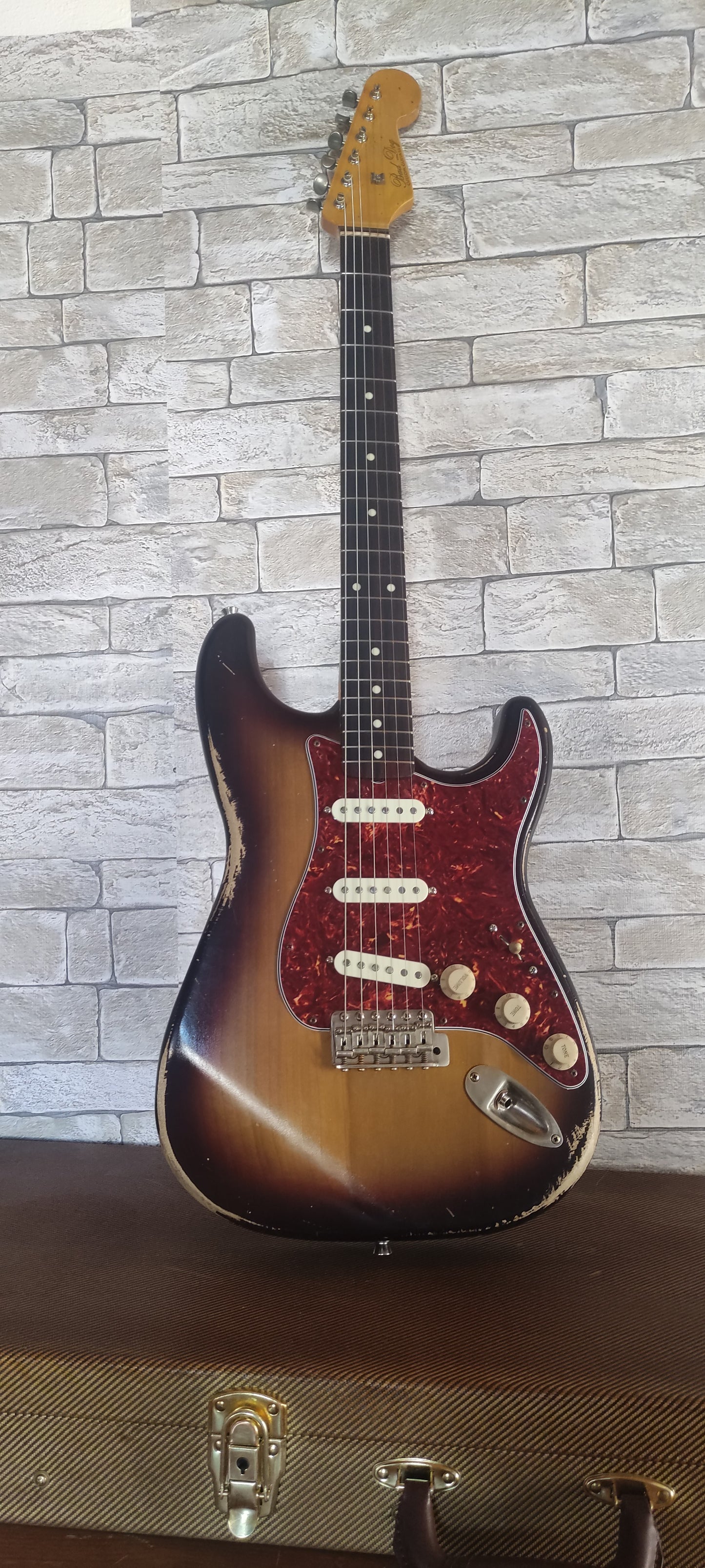 ST 60 Style. 2TS. Medium relic. Alder. Rosewood. Med relic. 1 piece body.