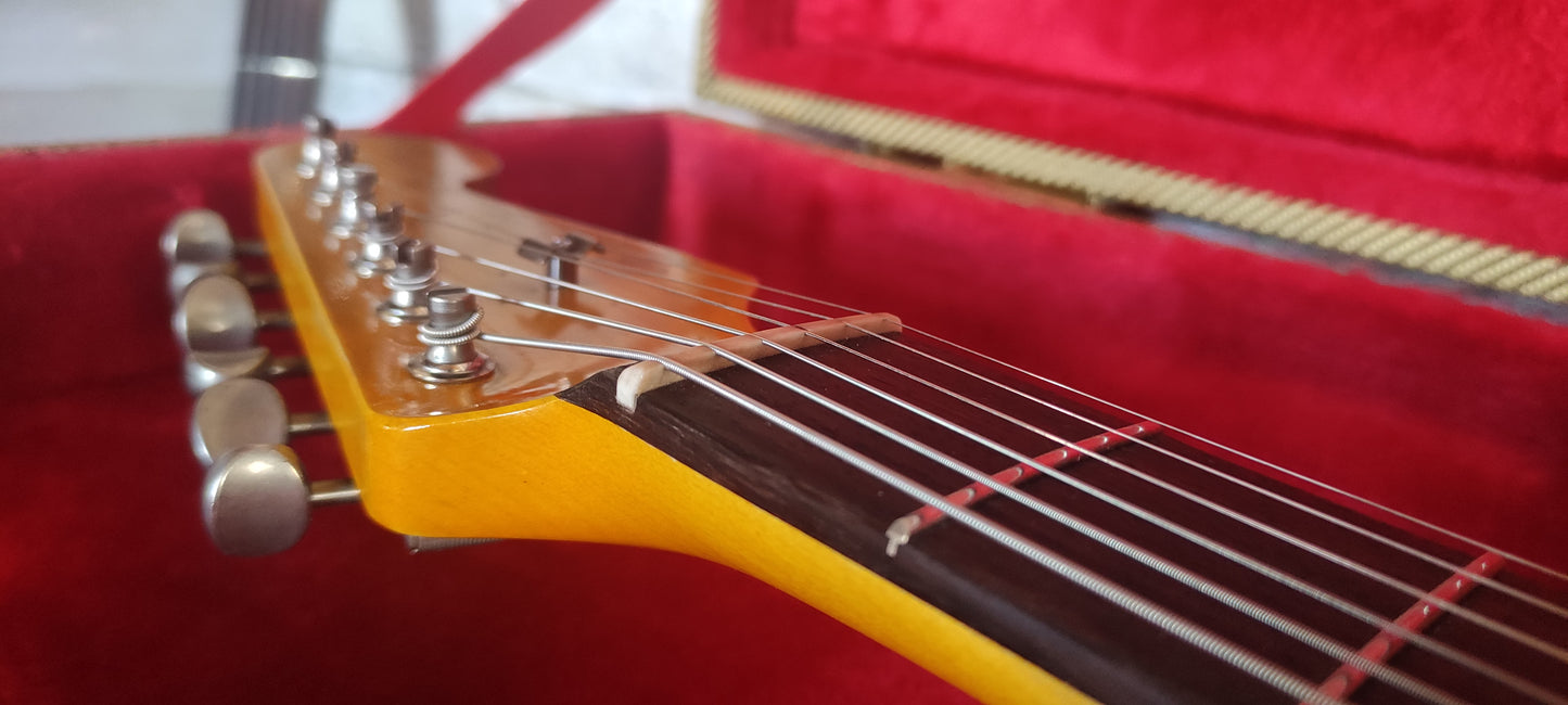 ST 60 Style. 2TS. Medium relic. Alder. Rosewood. Med relic. 1 piece body.