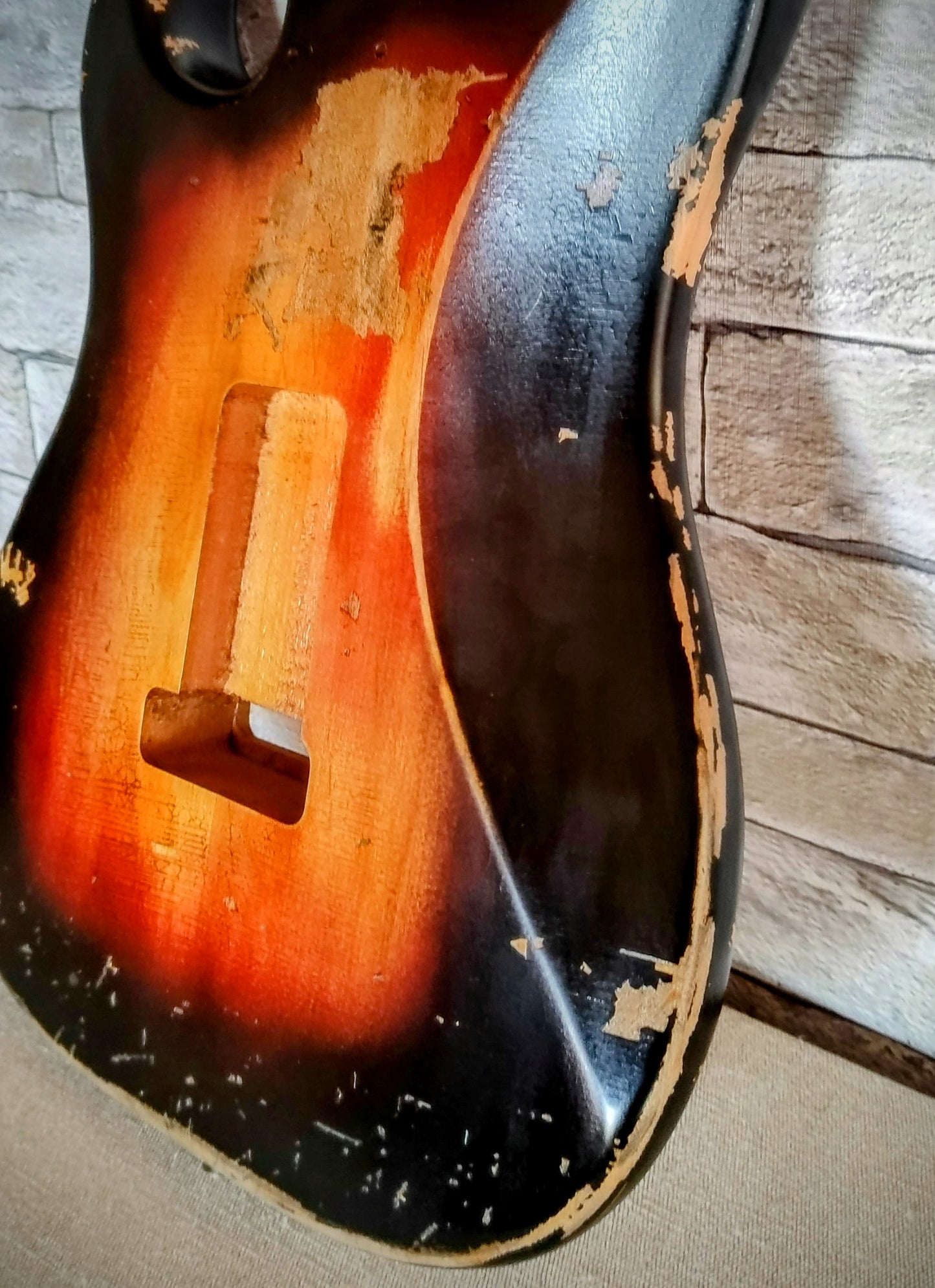 Cuerpo ST Bad Dog. Aliso 2pcs. Heavy relic.