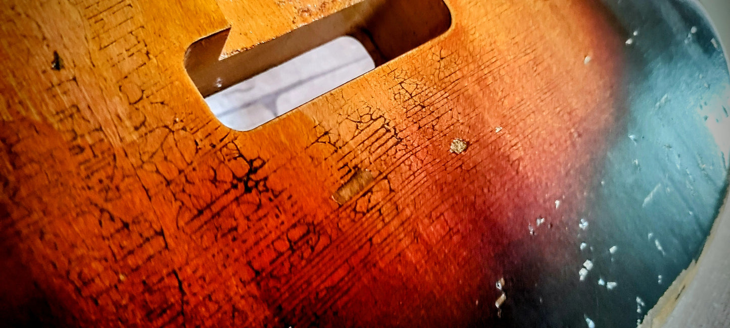 Cuerpo ST Bad Dog. Aliso 2pcs. Heavy relic.