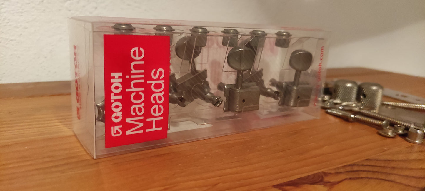 Kit Hardware Vintage para Guitarra Tipo Telecaster. CON PUENTE.