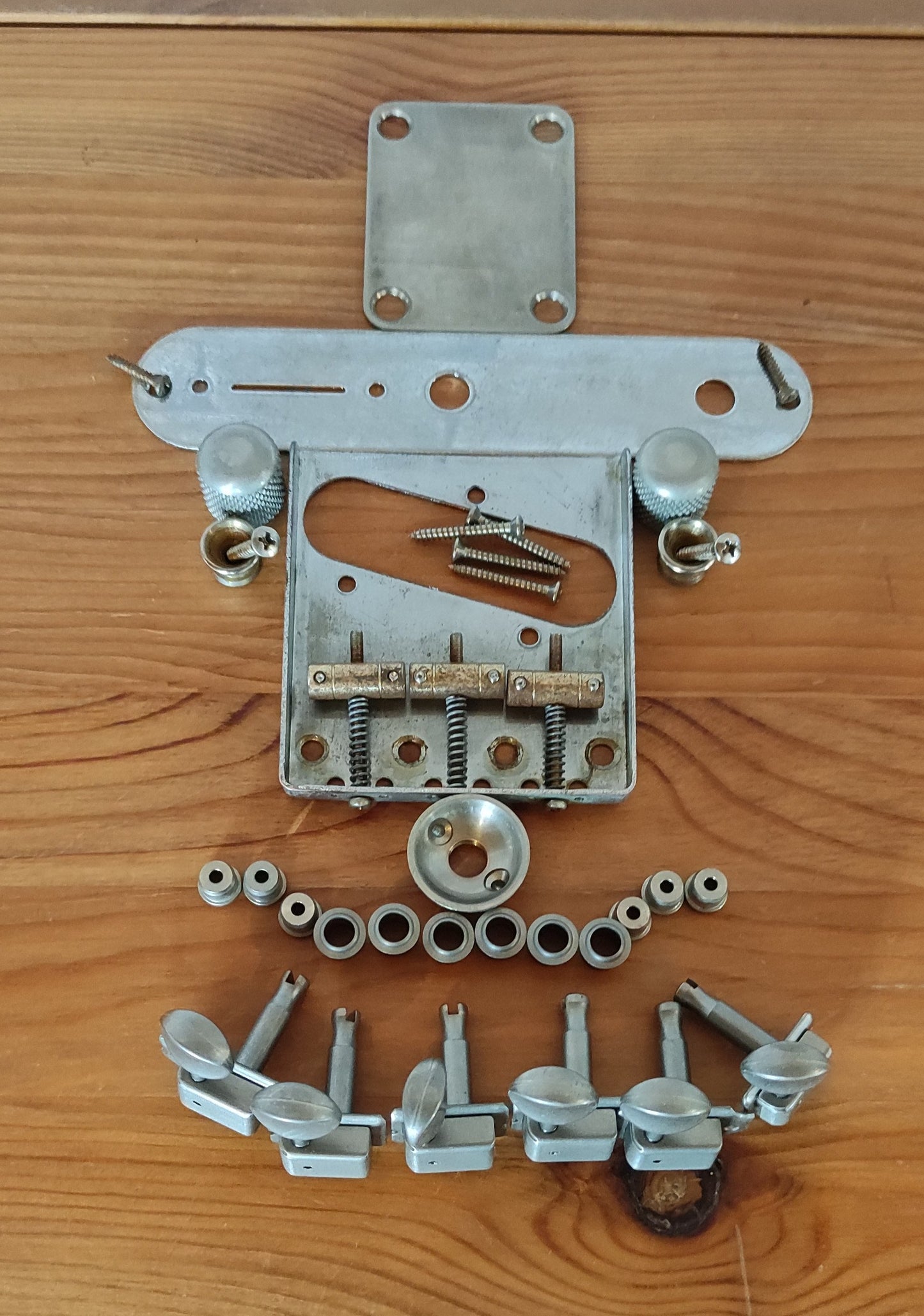 Kit relic de hardware para Telecaster, Telecaster hardware relic kit