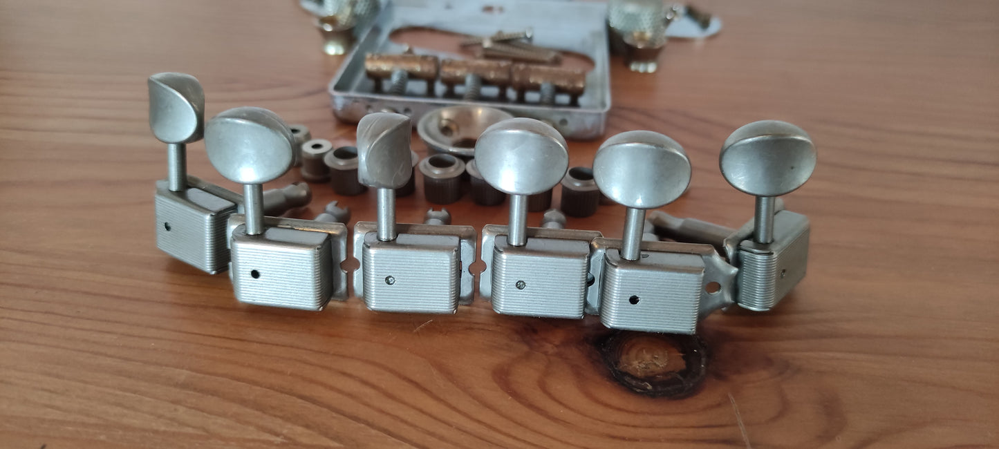 Kit Hardware Vintage para Guitarra Tipo Telecaster. CON PUENTE.