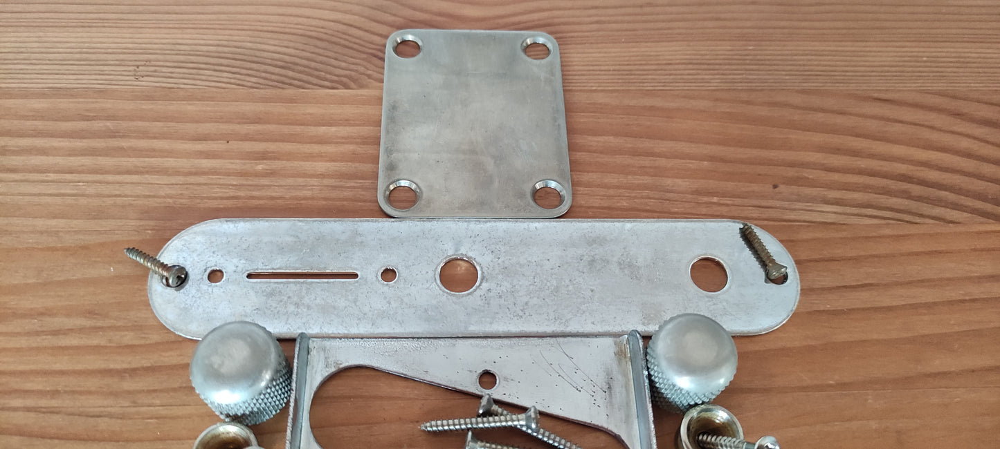 Kit Hardware Vintage para Guitarra Tipo Telecaster. CON PUENTE.