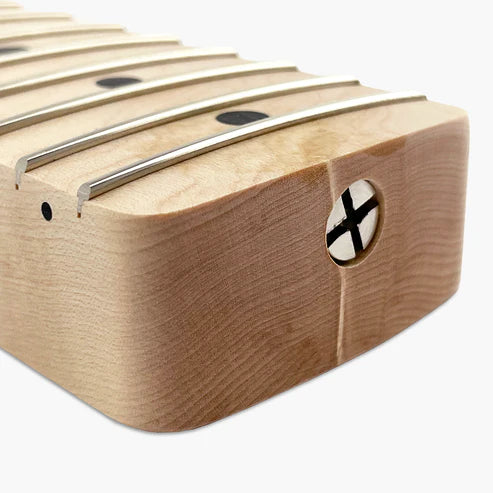 Mástil Stratocaster® Allparts SMO-FAT Radio 9´5 Maple fretboard.