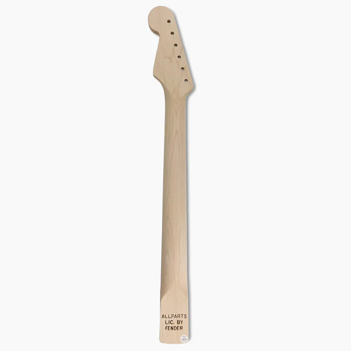 Mástil Stratocaster® Allparts® SRO-C Radio 10´ Rosewood fretboard.