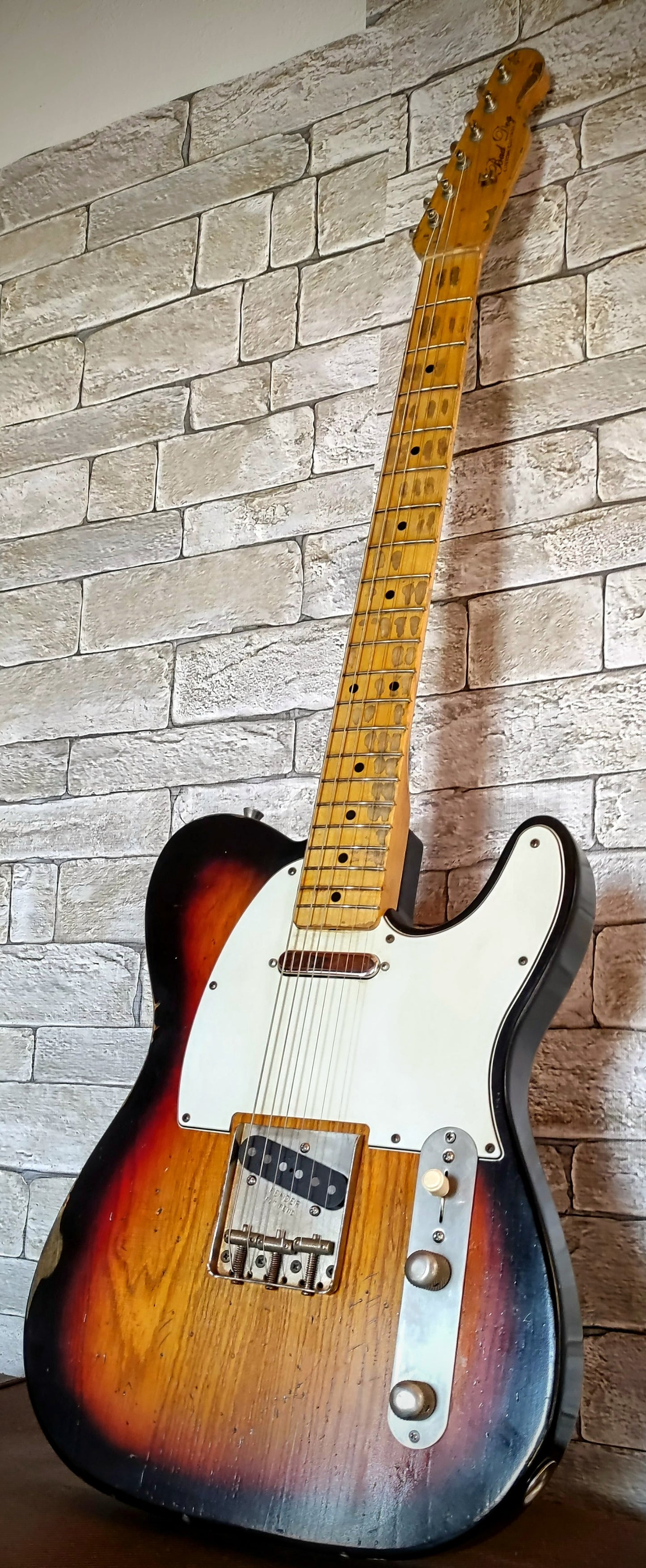 Aged guitar Telecaster aged