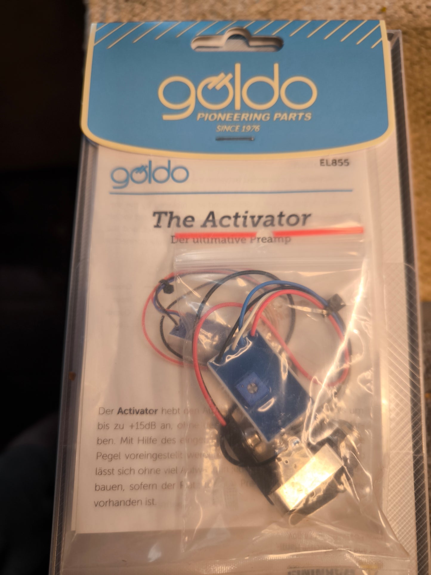 Guitar Booster +15db.