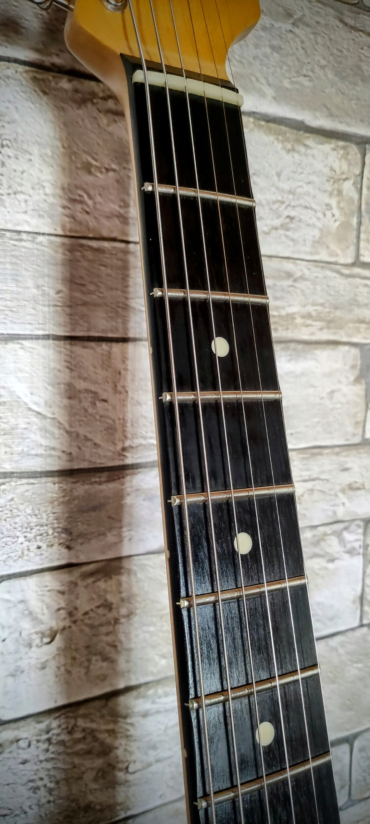 Stratocaster style relic guitar. Walnut. Nitro. SRV style.