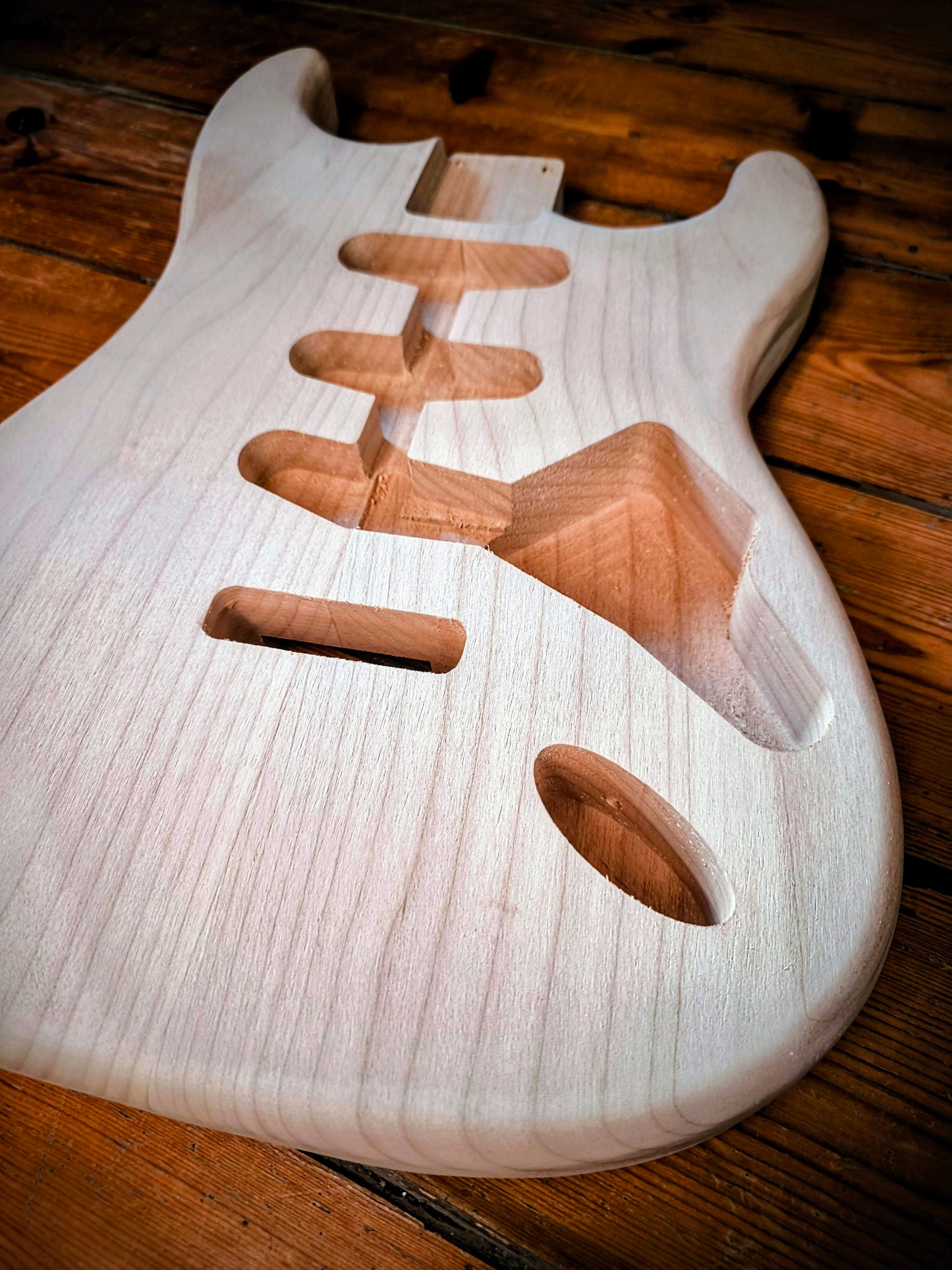 Stratocaster® Style Body American Alder 2-Piece. 1.73kg