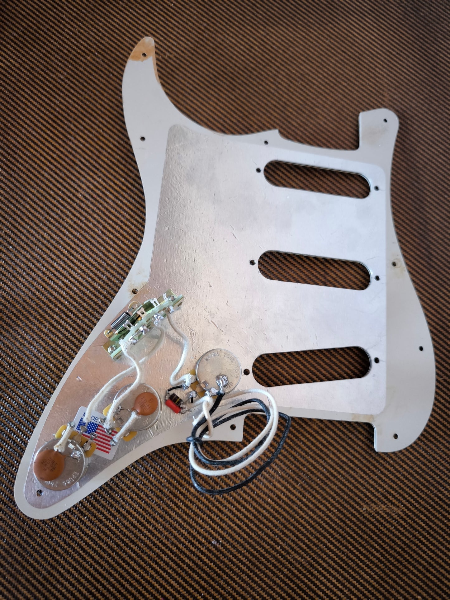 Stratocaster pickguard