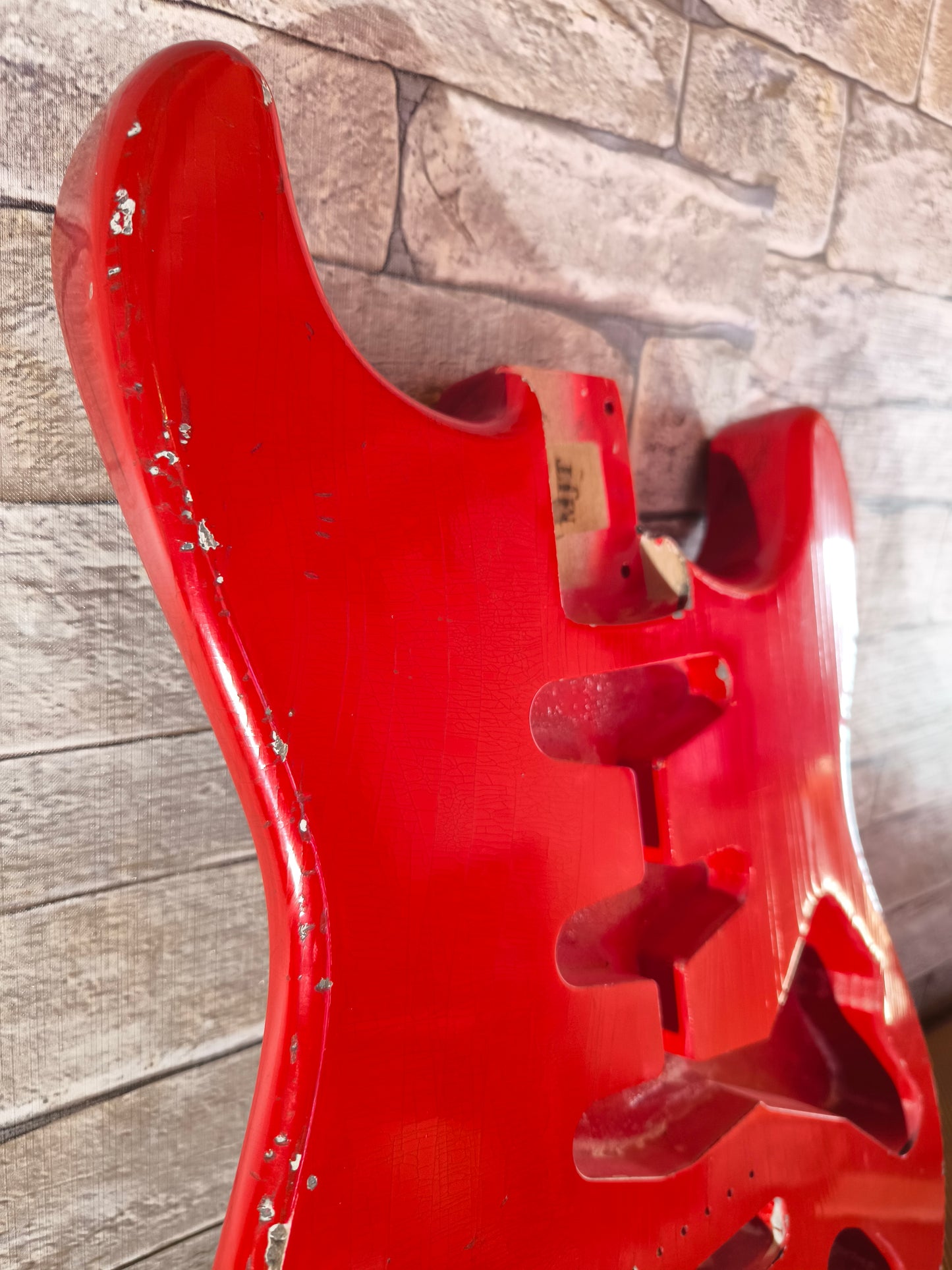 Mark Jenny MJT cuerpo estilo Stratocaster aliso 2 piezas. Dakota red. Relic