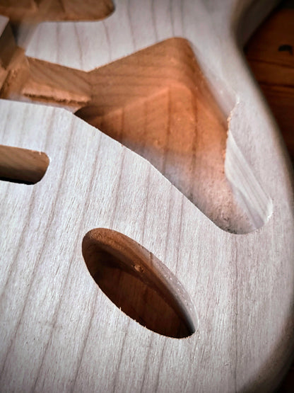 Stratocaster® Style Body American Alder 2-Piece. 1.73kg