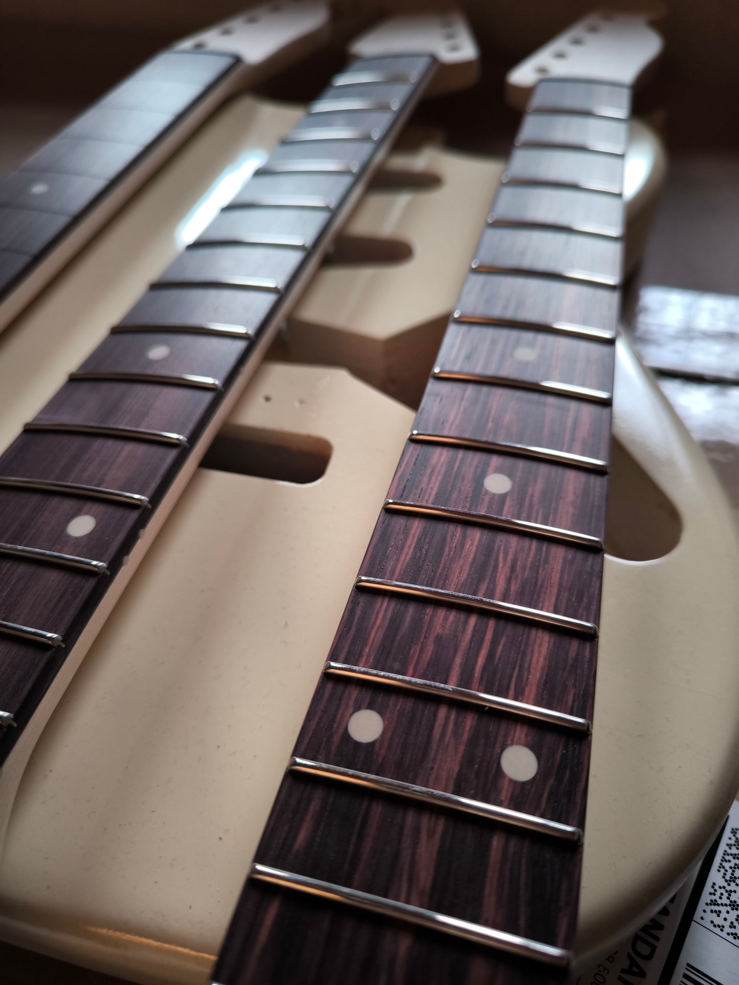 Mástil Stratocaster®. BEZIER. Rosewood fretboard. FINISHED. A petición.