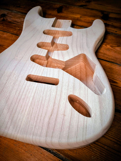 Stratocaster® Style Body American Alder 2-Piece. 1.73kg