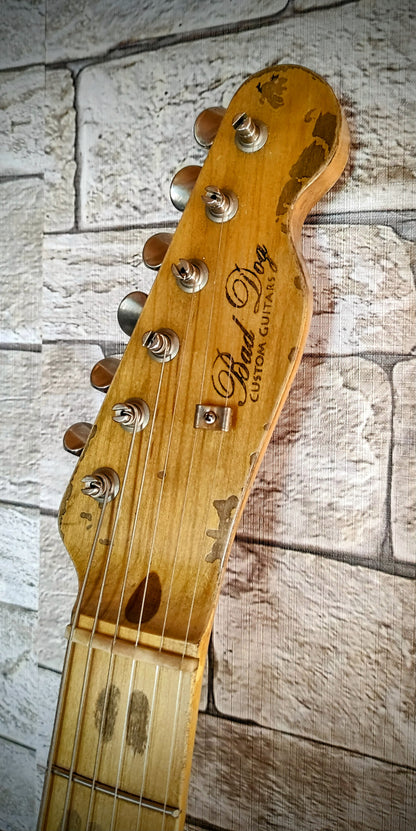 TL 59. Relic Aged guitar. 3TS. Medium relic.